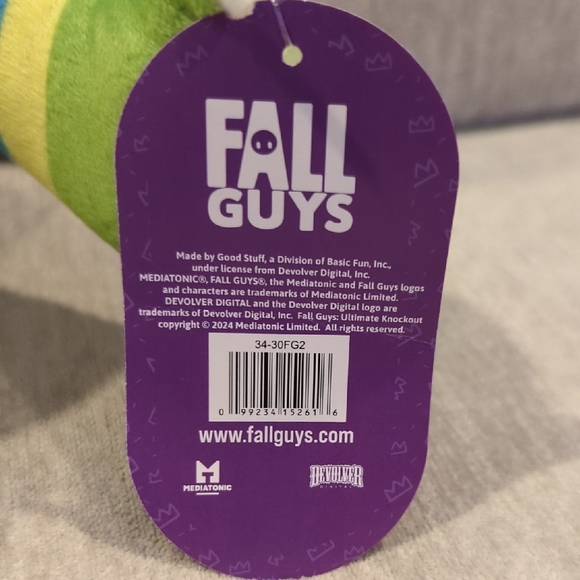 Fall Guys Raptor Plush Character NWT - Picture 4 of 4